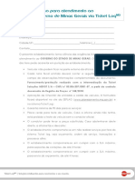 Termo para Atendimento Do Governo de Minas Gerais PDF