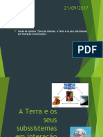 Ppp2 - A Terra e os seus Subsistemas em Interacção.ppt