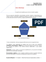 El Proceso de Auditoría, Metodologia