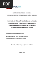 Contributo Do Método Árvore de Causas No Estudo Dos Acidentes de Trabalho