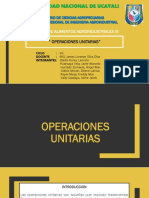 Operaciones Unitarias