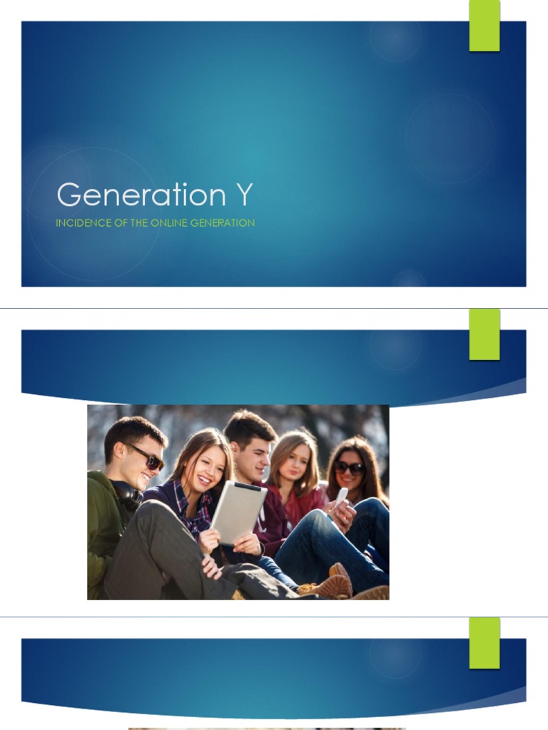 Understanding Generation Y Online Trends | PDF