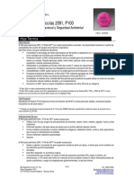 Filtro para Partículas 2091, P100: División Salud Ocupacional y Seguridad Ambiental
