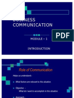 Business Communication Module1