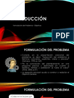 Objetivos Formulación Del Problema PDF