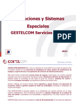 Proyectos Especiales GESTELCOM 20013