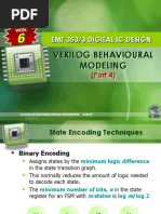 Week #6 - Verilog Behavioural Modeling (Part 4) FSM