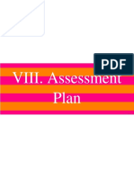 Assesment Plans