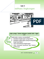 Ipa Sd-Mi Kelas 1. Bab 3 MEMELIHARA LINGKUNGAN