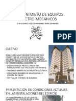 Mantto A Equipos Electromecánicos