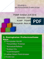 FPDM 7 ISU-IsU FDM - Perkembangan Profesionalisme Guru
