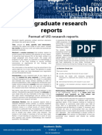 Undergraduate Research Reports Update 051112 PDF