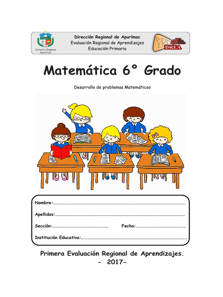 Cuadernillo Mate. 6to Grado | PDF