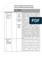 Descritores Doctorado DEIS PDF