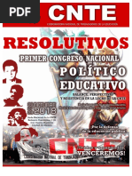 Resolutivos Del Primer Congreso Nacional Político Educativo