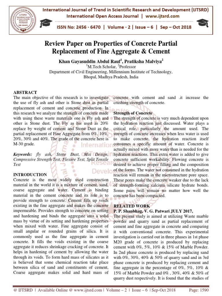 What is concrete made of picture