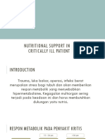 Nutritional Support in Critically Ill Patient