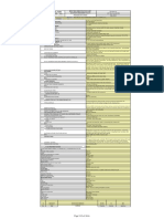 Melting Densification Unit Process Data Sheet