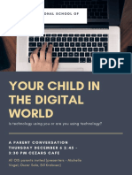 Parent Conversation - "Your Child in the Digital World" 
