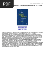 Semiologia Medica Y Tecnica Exploratoria (8 Ed)