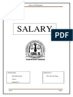 Tax Law Salary PDF