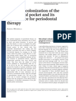 2017 Microbial Colonization of The Periodontal Pocket and Its Significance For Periodontal Therapy