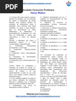 33.Simulado Henry Wallon