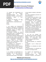 37. Simulado Fundamentos Da Educação.docx