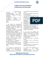 37. Simulado Fundamentos Da Educação.docx