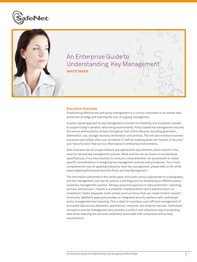 An Enterprise Guide To Understanding Key Management: White Paper | PDF ...