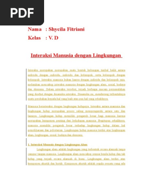 Alam sebutkan yang diri menyesuaikan contoh interaksi manusia dengan Sebutkan Contoh Alam sebutkan yang diri menyesuaikan contoh interaksi manusia dengan 5 Pengaruh