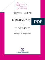 Liberalismo Es Libertad - Hector Naupari