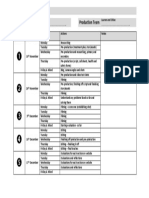 Schedule Unit 5 Sci-Fi Film