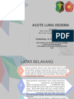 Acute Lung Oedema: Pembimbing: Dr. Nanik Yuliana, SP - Rad