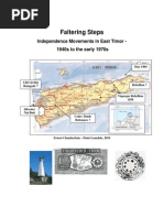 Download Faltering Steps Independence Movements in East Timor - 1940s to the early 1970s by Ernest Patrick Chamberlain SN39366421 doc pdf