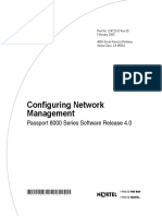 Configuring Network Management Passport 8000 Series Software Release 4.0