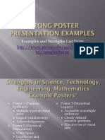 Examples and Strengths List From: Ter/samples#stem