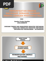 Download PemanfaatanEnergiMatahariSebagaiSumberEnergiDenganPhotoVoltaicbyDandanFardanSN39366739 doc pdf