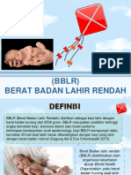 Berat Badan Lahir Rendah (BBLR)