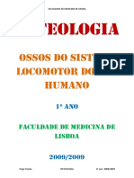 Anatomia I FML (Osteologia (Resumo) ) Tiago Tomás PDF
