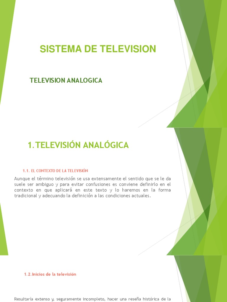 Telev Analogia PDF | PDF | Televisión | Color