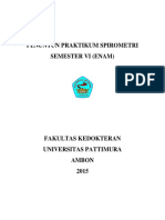 Penuntun Praktikum Spirometri