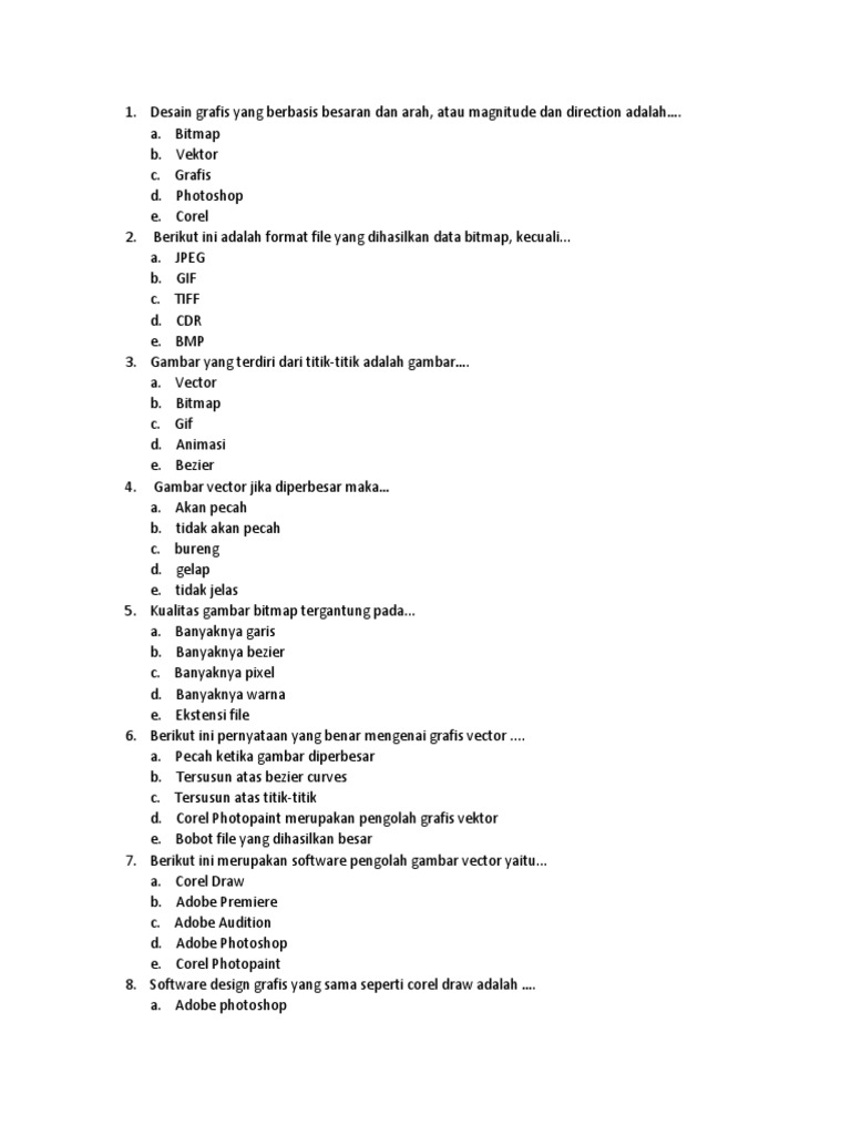 Desain Grafis Yang Berbasis Besaran Dan Arah | PDF