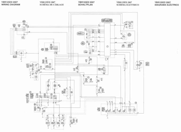 Yamaha V Ixion Wiring Diagram | PDF