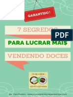 7 Segredos para Lucrar Mais Vendendo Doces PDF