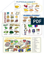 vocabulario en ingles Supermarket