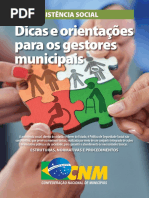 Assistência Social - Dicas e Orientações Para Os Gestores Municipais