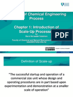 Scale-Up Chemical Engineering Processes