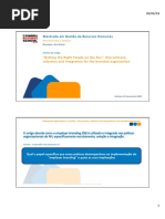 "Getting the right people on the bus"