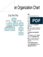 Creating an Organization Chart